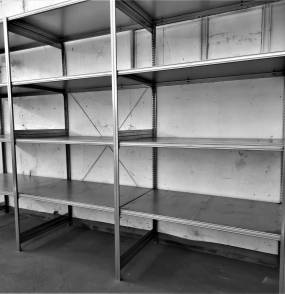 REGAŁ OCYNK Magazynowy Warsztatowy Garażowy Półkowy BITO 82x250x306cm/12p.